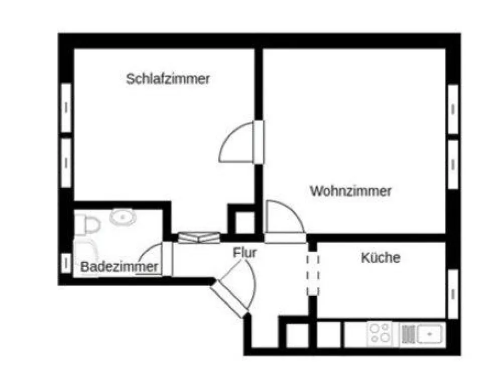 Zwei-Zimmer-Wohnung in Stuttgart Süd sucht Mieter