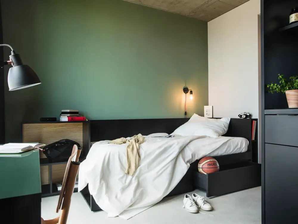 Neon Wood Student Housing - Penthouse Apartment in Berlin, Mitte-Wedding