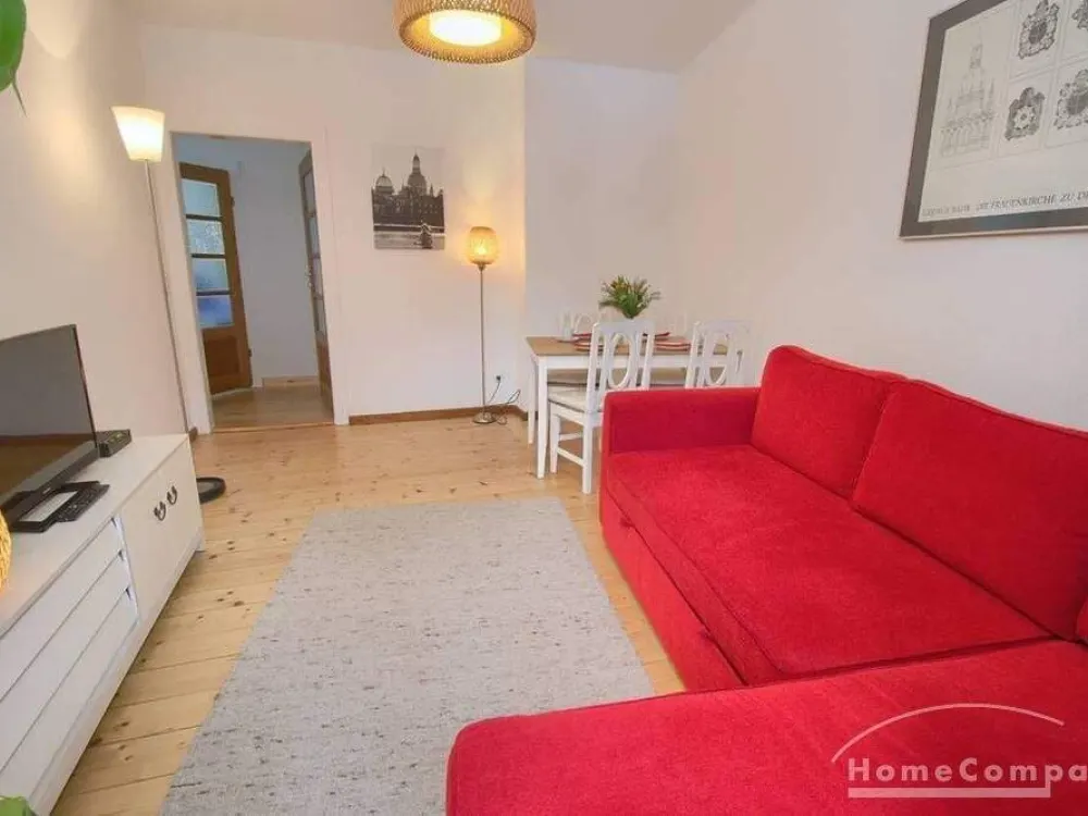 27544 HomeCompany Dresden Möbliert/Furnished 3-Zimmer Apartment in Dresden-Pieschen max. 3 Personen