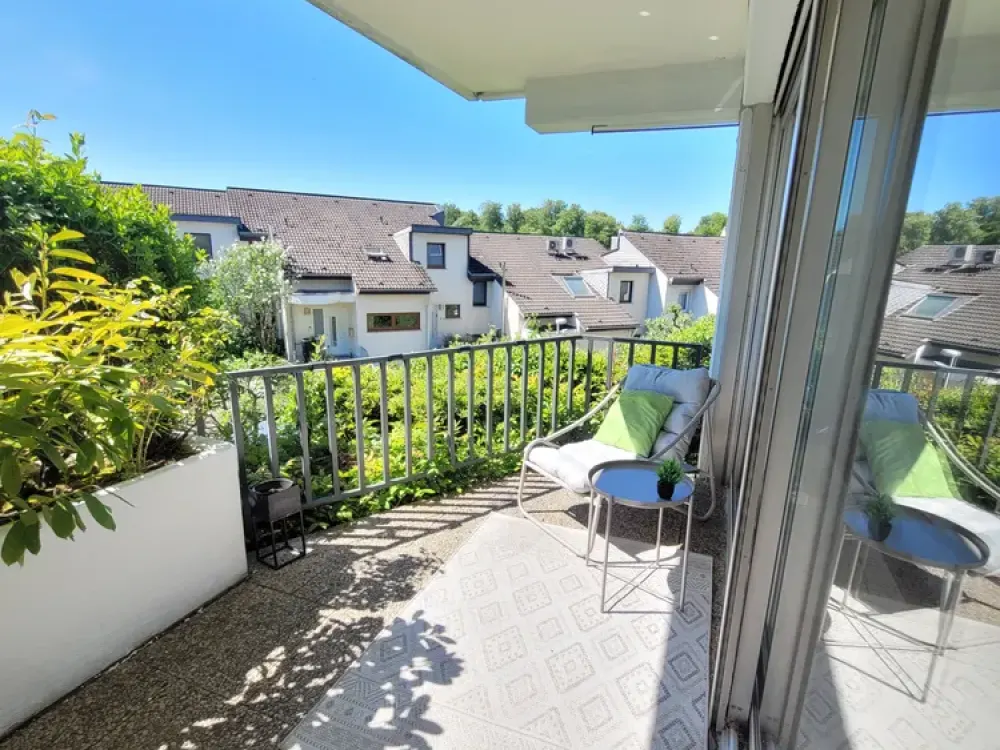 Lively Everyday Life in Kettwig: 2-Room Apartment with Balcony, Fully Furnished!