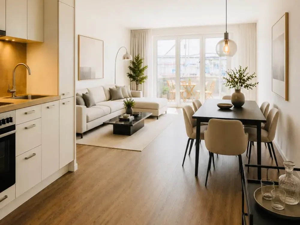 Neubaugebiet Hannover KRONSRODE (A4): EBK, Balkon, Tageslichtbad, Gäste-WC, Fußbodnhzng, Keller, TG