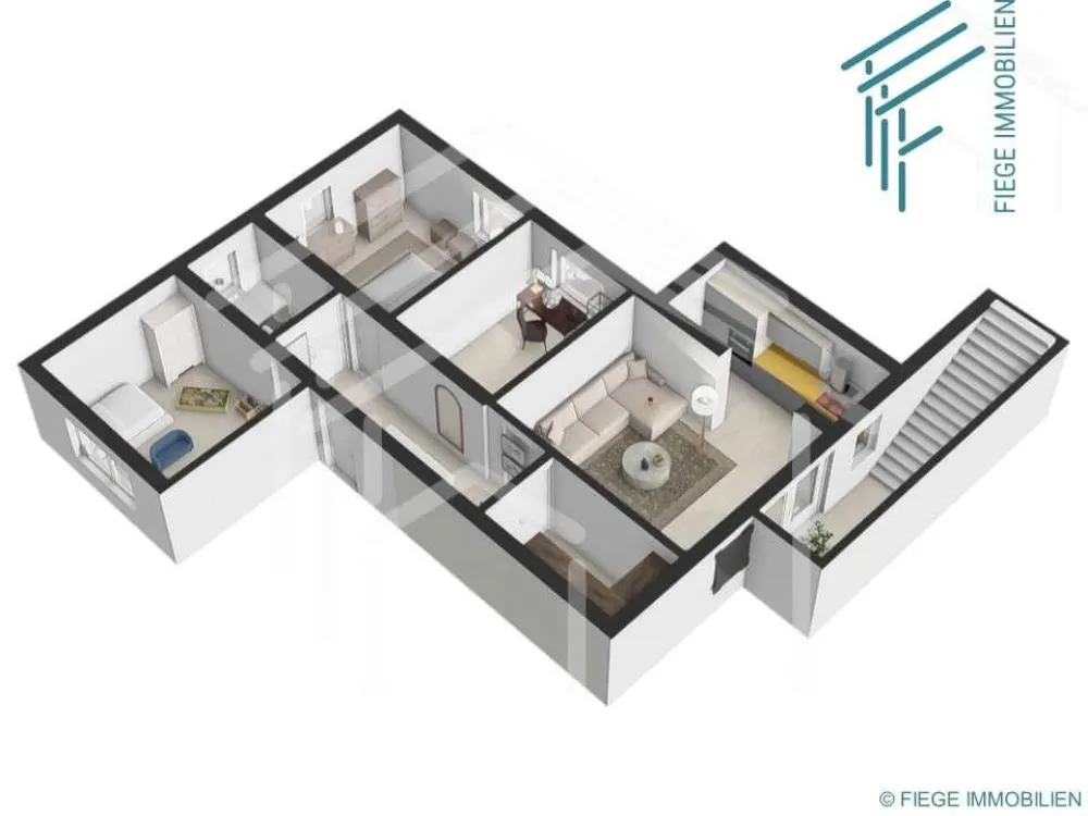 Grüne Wohnung! Willkommen in Ihrem energetisch sanierten Zuhause