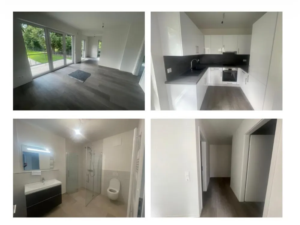 Ab sofort ! 2 Zimmer 77qm Neubau mit Terrasse / TG Stellplatz a