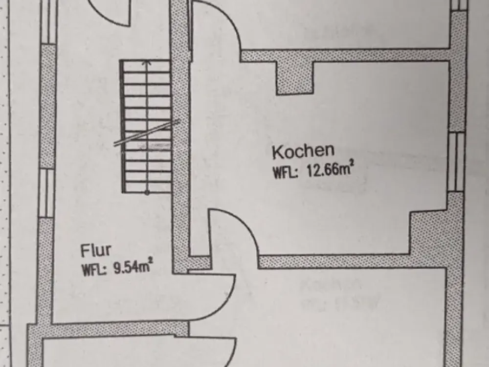 Schwabach Innenstadt: Helle 3-Zimmer-Wohnung im ersten Stock