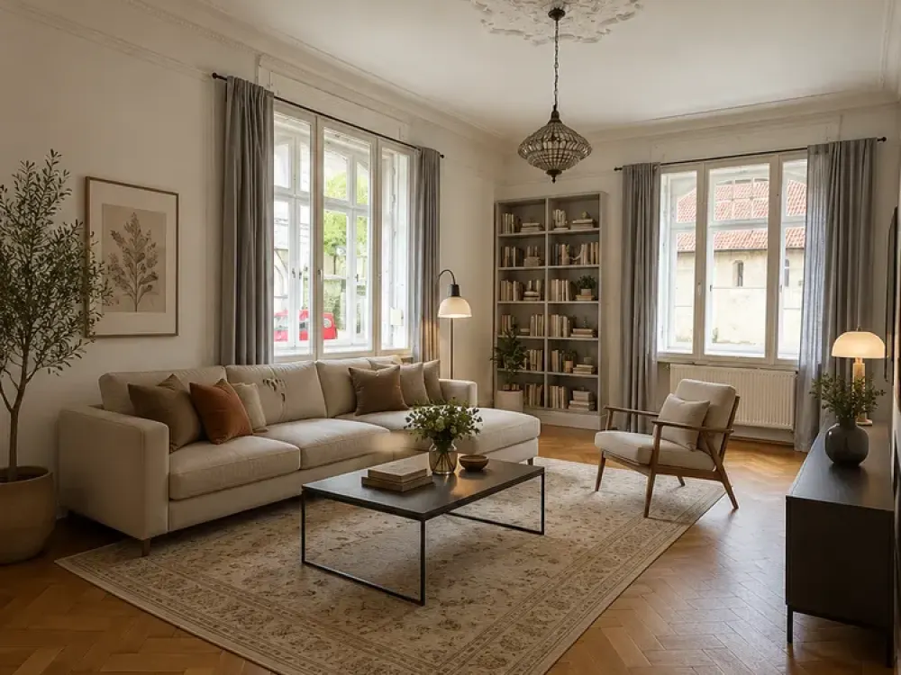 5,5 Zimmerwohnung im malerischen Altbau !!
