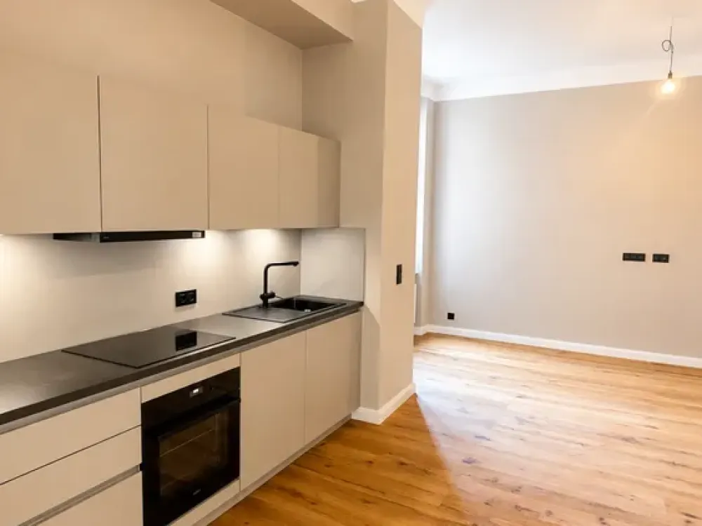Stilvolle 2 Zimmerwohnung mit Einbauküche und Balkon