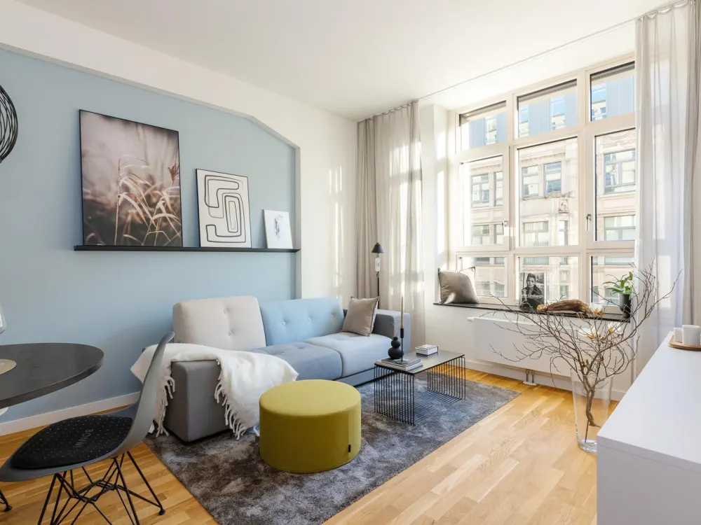 Luxuriös und unkompliziert, Vollausgestattete Wohnung in Frankfurt
