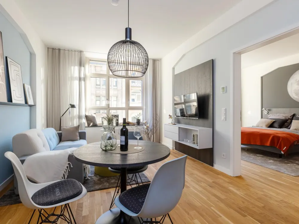 Luxuriös und unkompliziert, Vollausgestattete Wohnung in Frankfurt