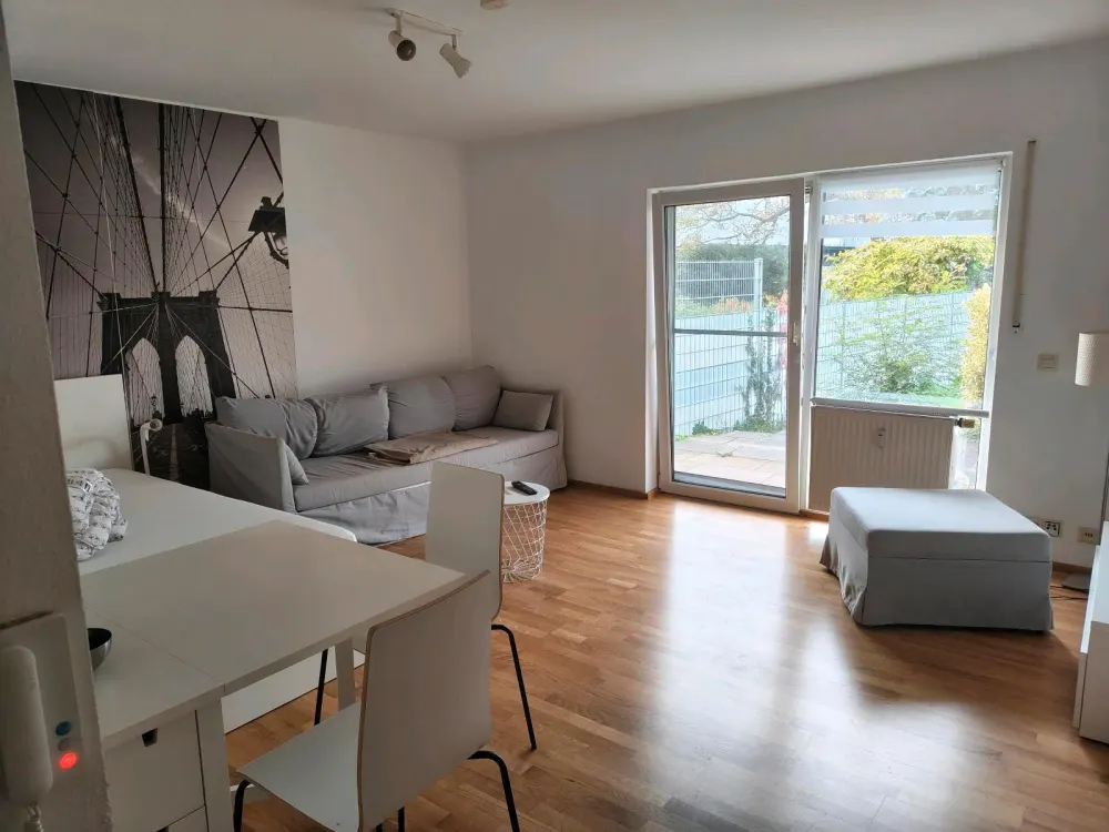 Fully Furnished 1-Room Apartment with Terrace