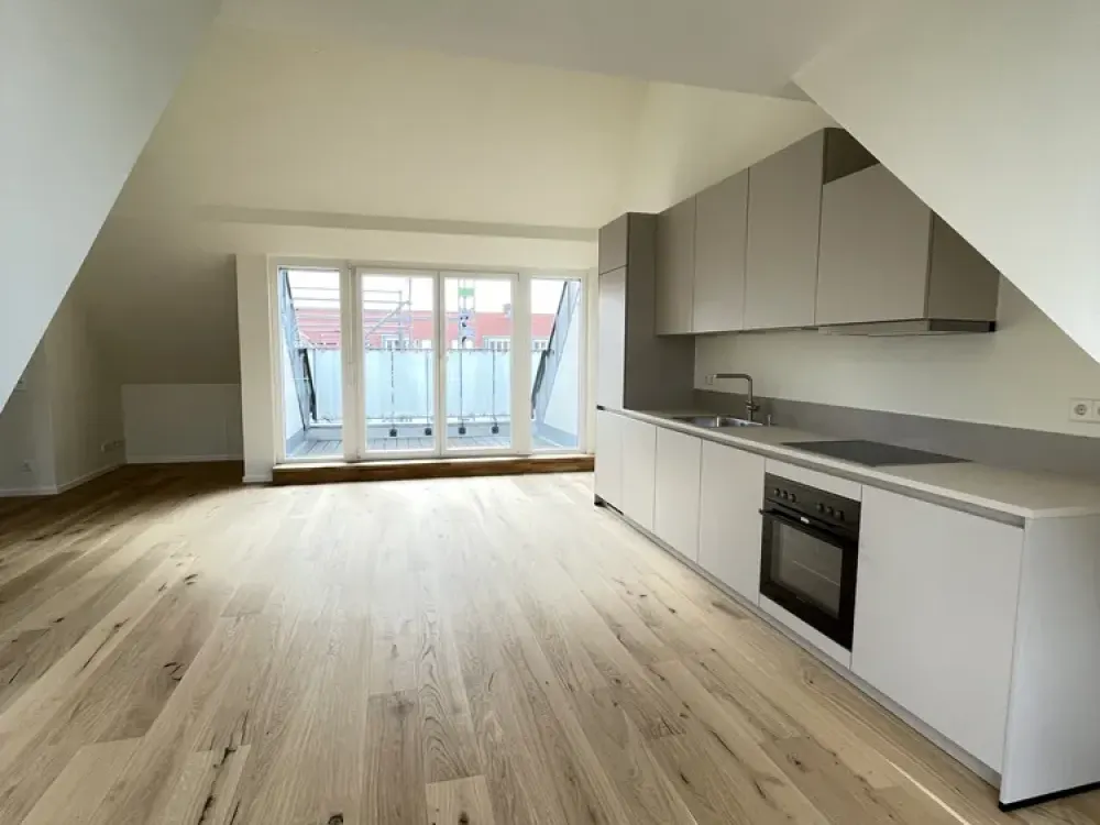 Dreizimmerwohnung mit Fußbodenheizung und Dachterrasse