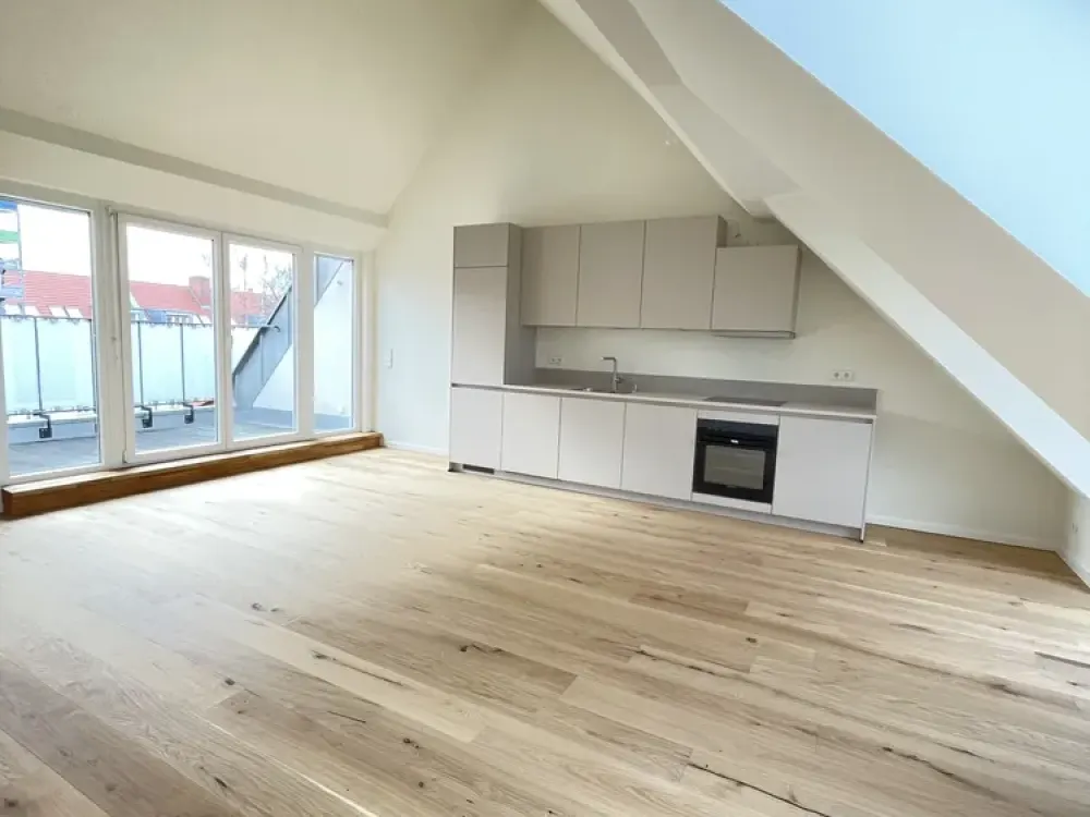 Dreizimmerwohnung mit Fußbodenheizung und Dachterrasse
