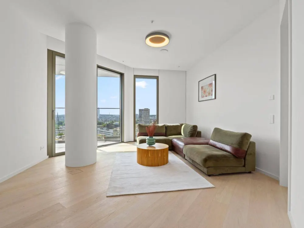 Luxuriöse 3-Zimmer-Wohnung im FOUR Frankfurt - Design, Service und höchste Lebensqualität