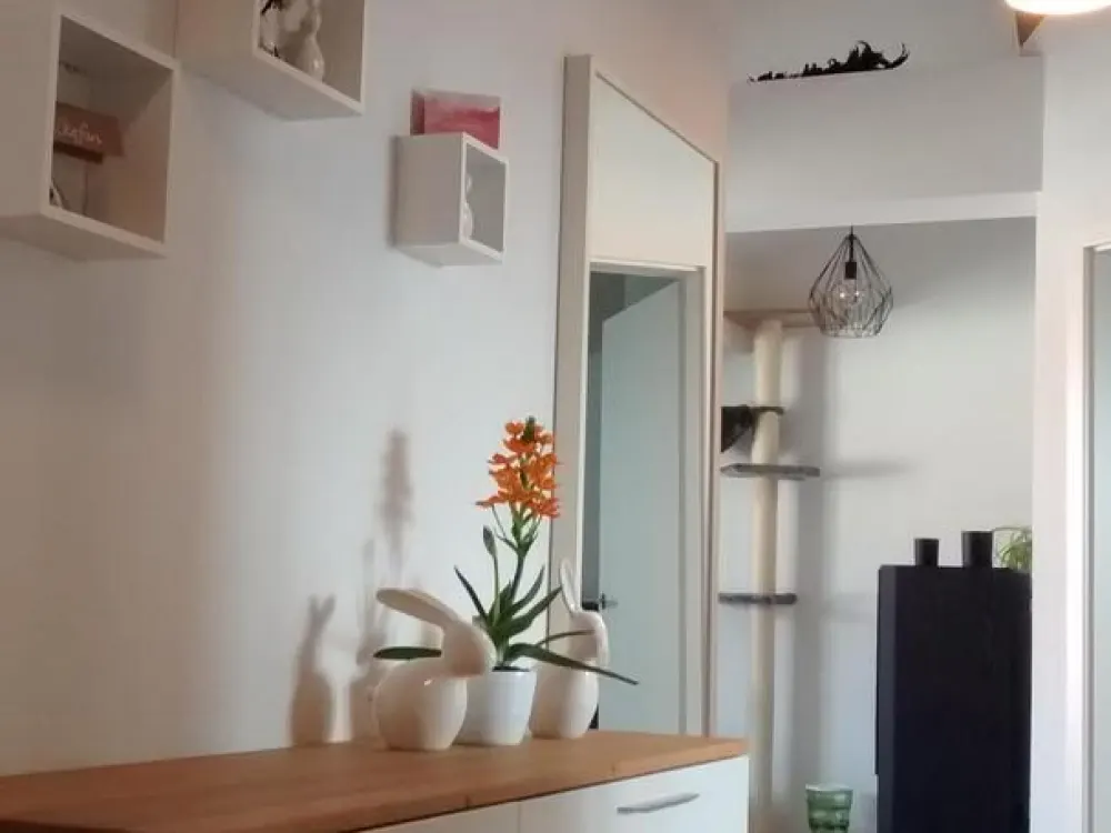 Modern 3-Room Attic Apartment with Swedish Stove, Balcony & High-Quality Features