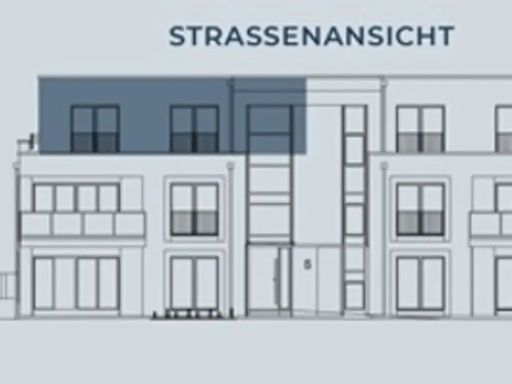Newly Built - High-Quality 3-Room Apartment (Top Floor), Central, Quiet in Kor.-Kleinenbroich