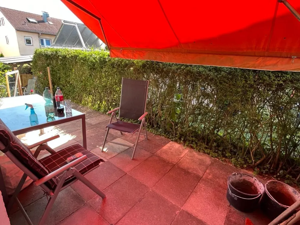 Bright 3.5-Room Ground Floor Apartment LIMITED 89 sqm Terrace Built-in Kitchen