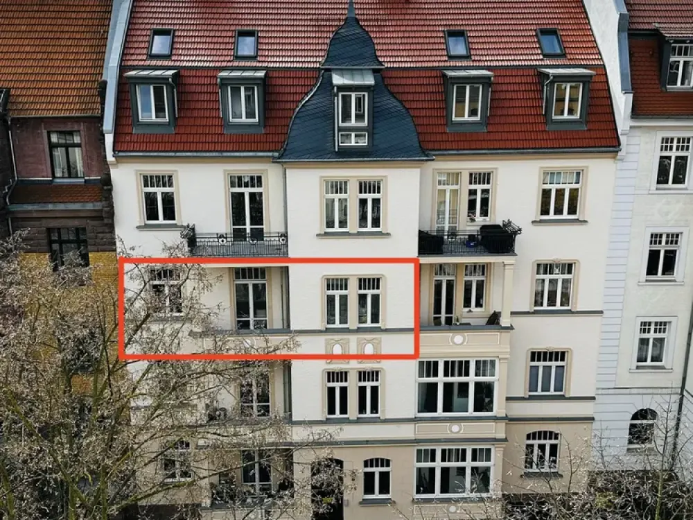 Stilvolles Wohnen: Großzügige 5-Zimmer-Altbau-Whg. im Vorderen Westen