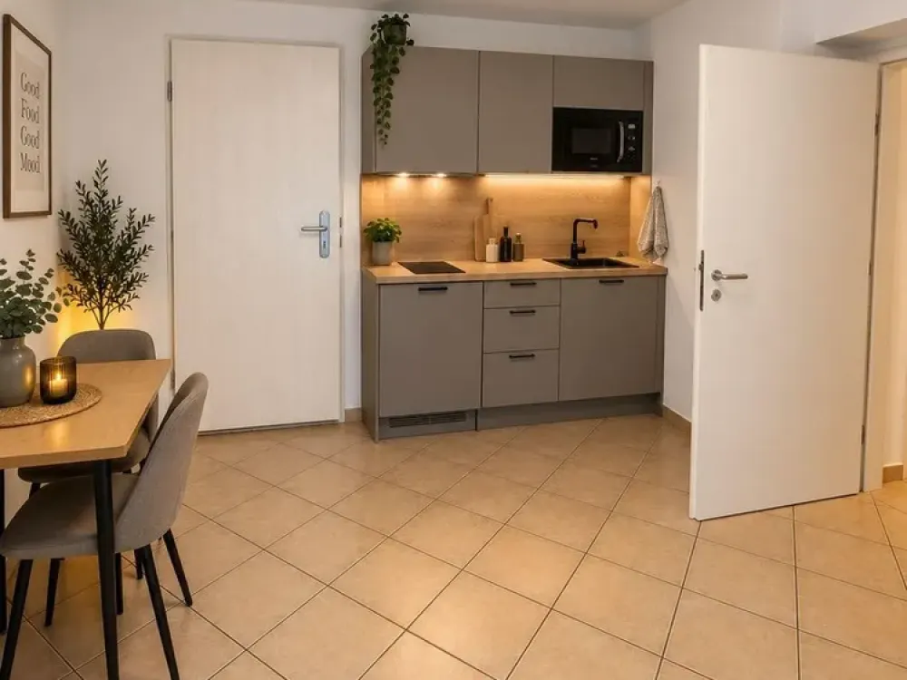Modernes Apartment - voll möbliert & bezugsfertig für 2 Personen