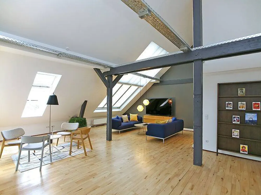 Den Sternen so nah - Wohnloft zum Wohnen und Arbeiten mit großer Dachterrasse - Loft 637