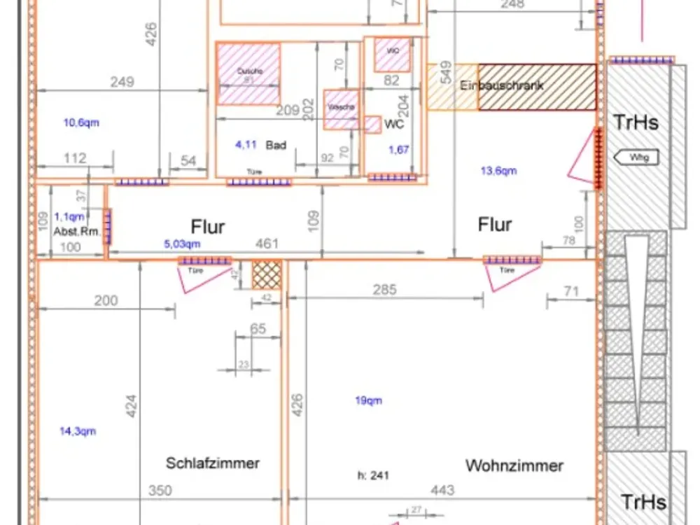 3-Zi-Whg Mehrfam Haus mit Gar /Stpl. in Esslingen Königsbergerstr.