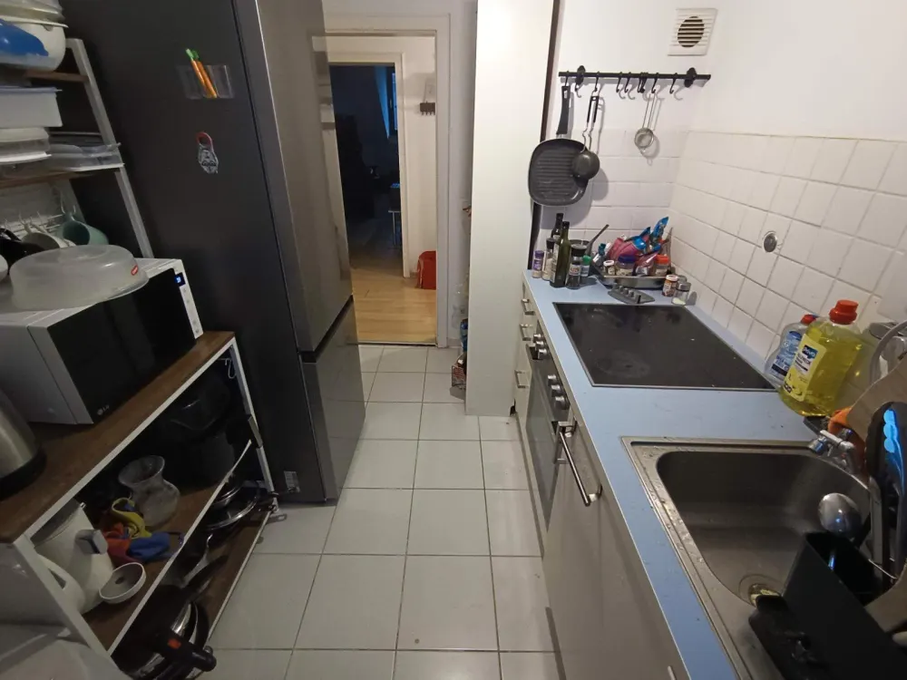 **2 Furnished Room in a 3-Room Apartment