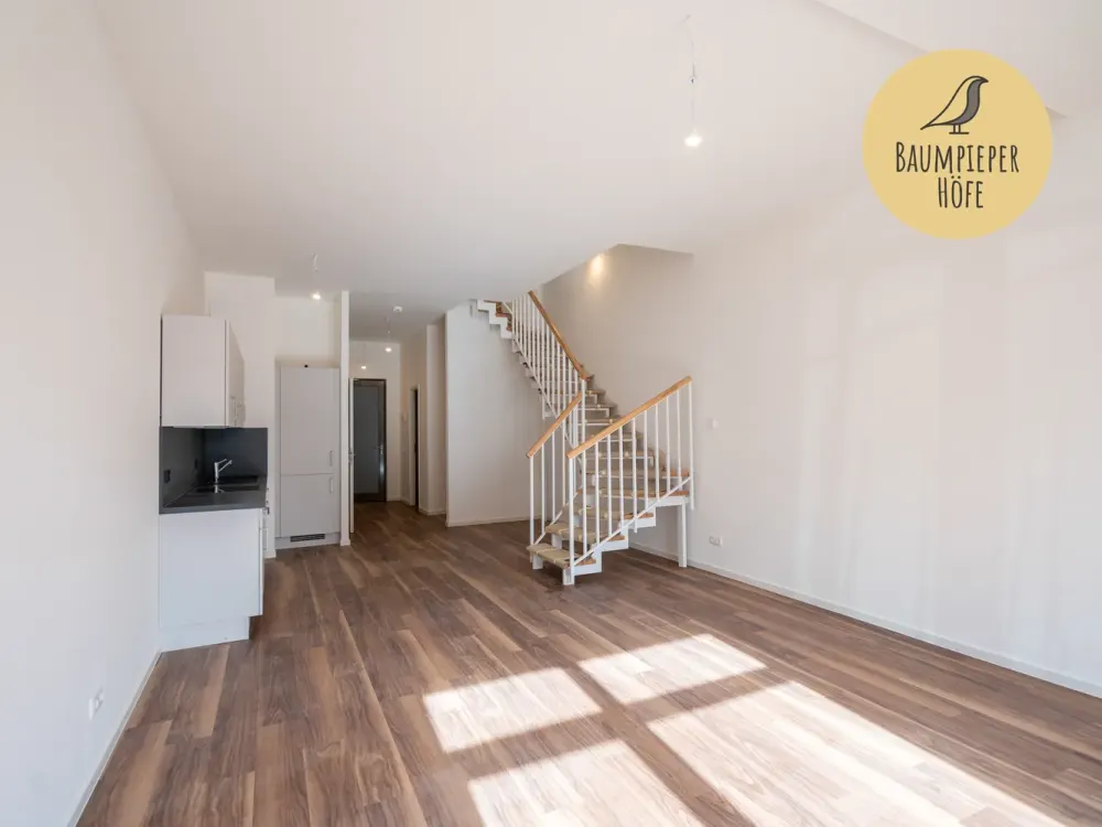 Maisonette Apartment with Built-in Kitchen and Terrace