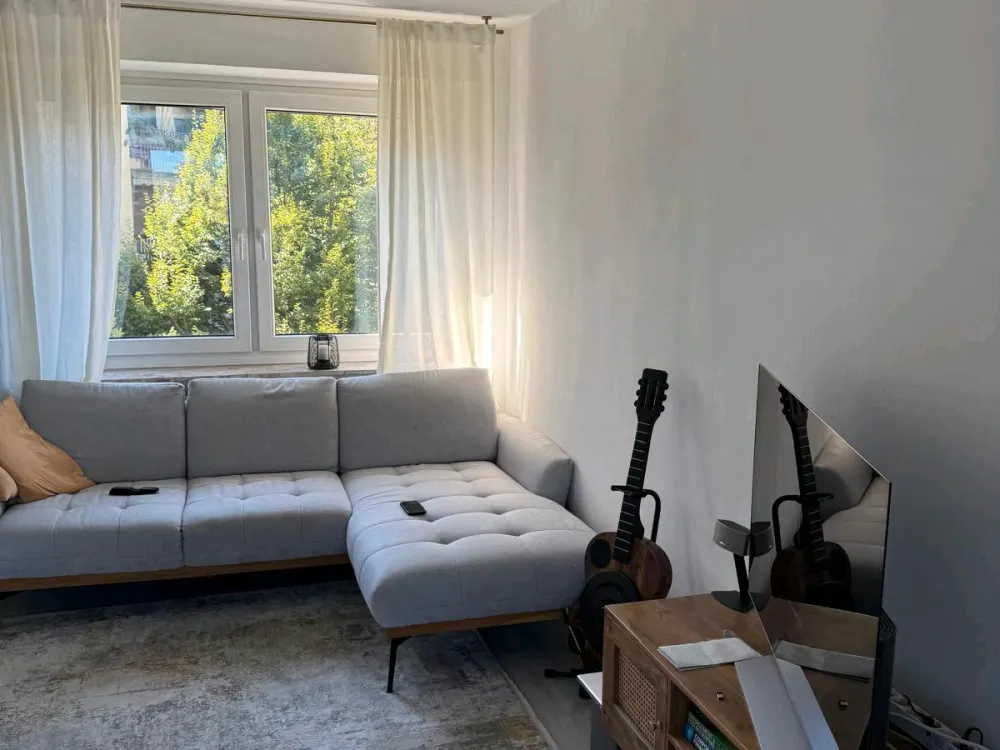2-Zimmer-Wohnung | 50 m² | Ffm Sachsenhausen Nord | 1.250 € warm