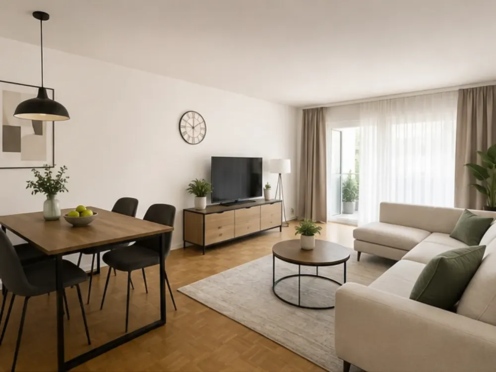 Gepflegte 3-Zimmer-Wohnung mit zwei Außenbereichen und TG-Stellplatz in Dietzenbach