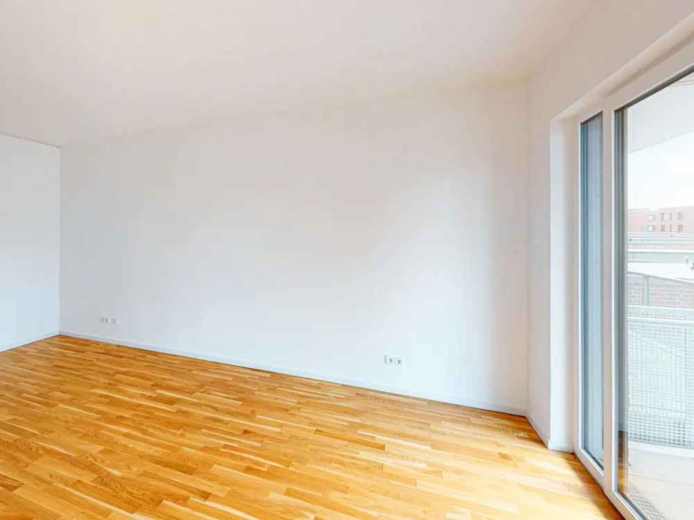Wohnen, wo andere dem Alltagsstress entfliehen: 2-Zimmer-Wohnung in der Überseestadt