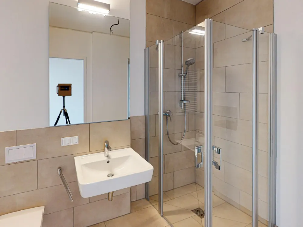 Wohnen, wo andere dem Alltagsstress entfliehen: 2-Zimmer-Wohnung in der Überseestadt