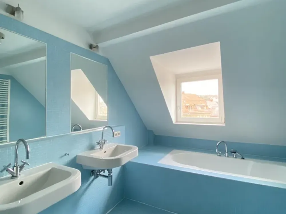4-Zimmer-Dachgeschosswohnung mit Kamin & Sonnenterrasse