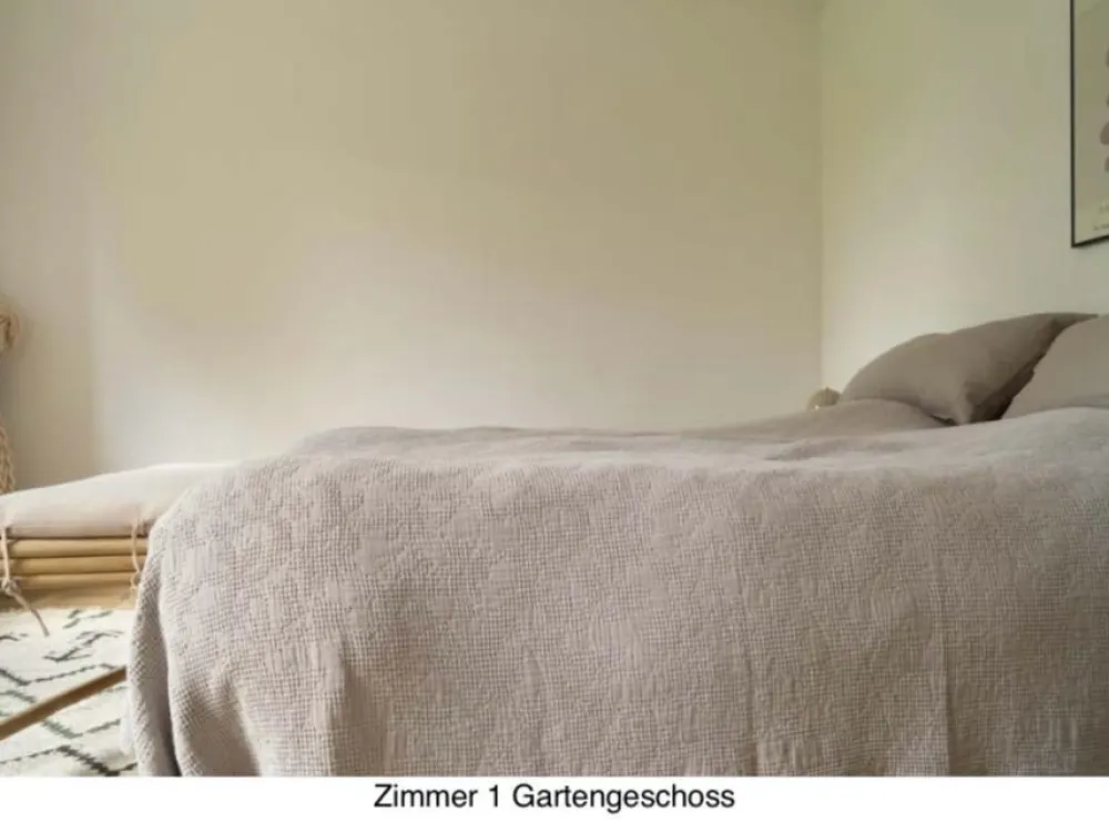 3-Zimmer-Terrassenwohnung am Rhein mit eigenem Garten+Einbauküche