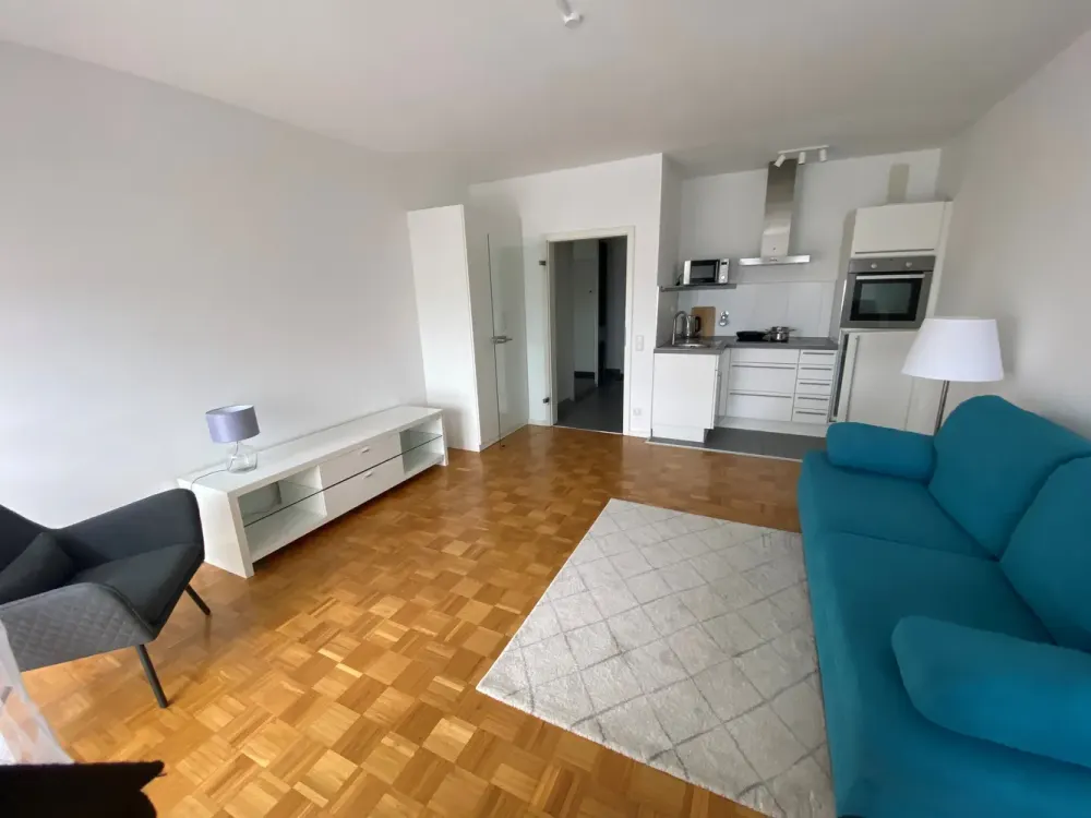 **Vollmöbliertes 1 ZKB Appartement inkl. EBK & Balkon