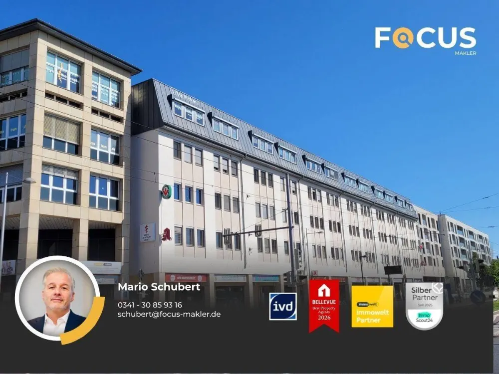 Tolles Apartment mit Balkon in unserer Senioren-Residenz "Forum Lindenau"
