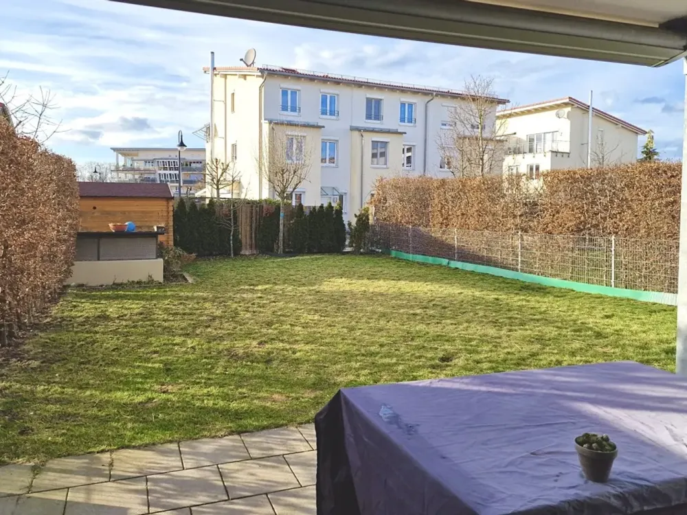 Möblierte Erdgeschosswohnung mit Gartennutzung in zentraler Lage von Olching - Befristeter Mietve