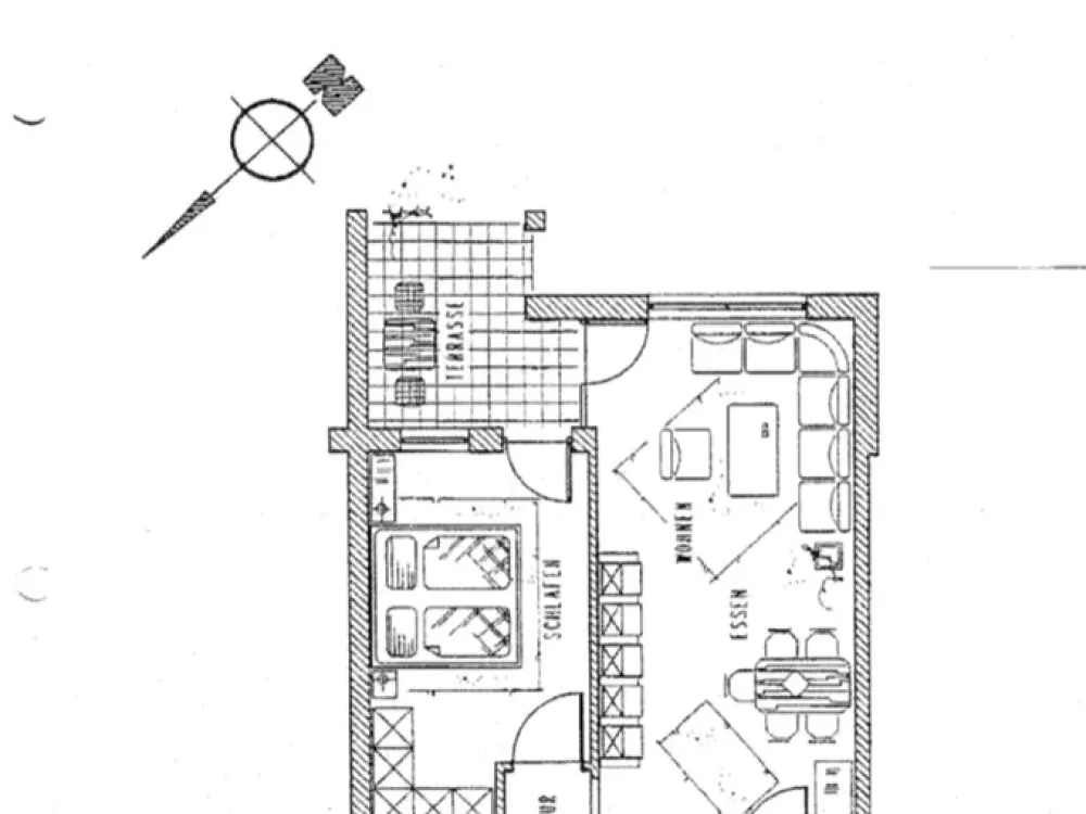 2 Zimmer Wohnung in ruhiger Wohnlage am Gehrenberg Bj. 1998