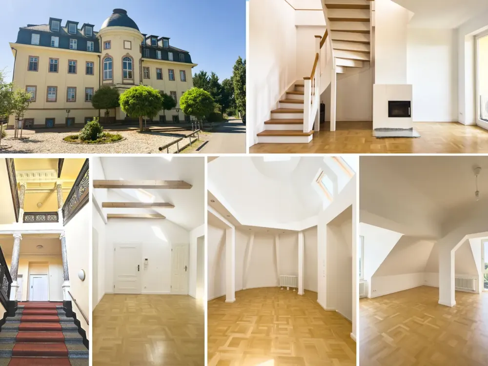 Wohntraum mit Seeblick! 5-Raum-DG-Maisonette mit Lift, Kamin, XL-Carport, EBK, Sauna u.v.a.m.