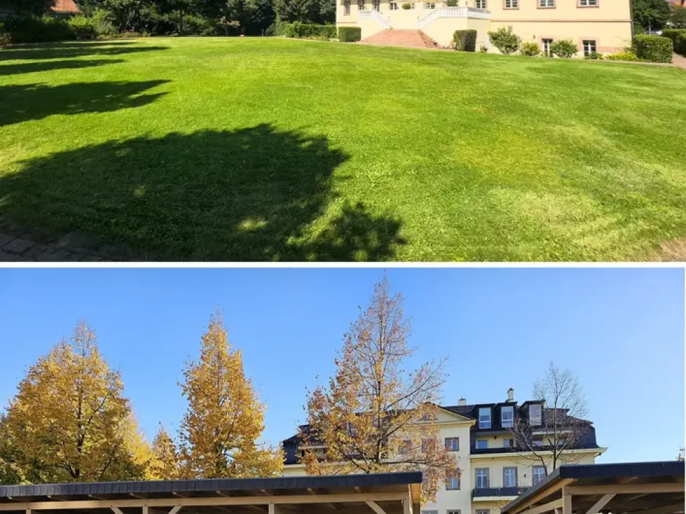 Wohntraum mit Seeblick! 5-Raum-DG-Maisonette mit Lift, Kamin, XL-Carport, EBK, Sauna u.v.a.m.