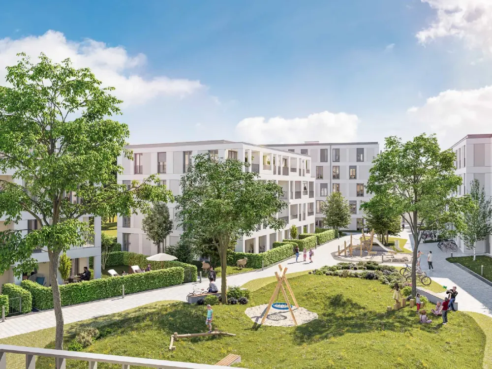 Stylische 1.5 Zimmer Neubauwohnung, große Loggia, teilmöbliert