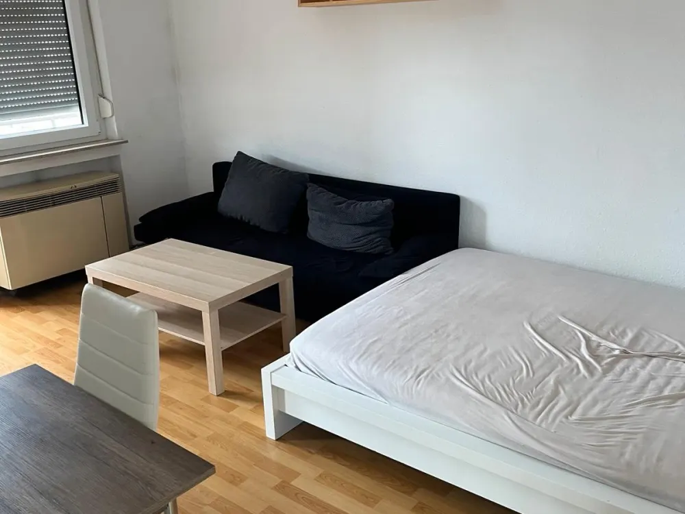 1 Zimmer Wohnung Daimler nähe voll möbiliert mit EBK