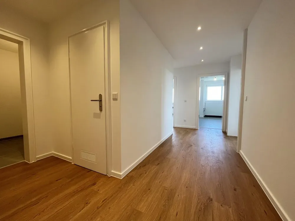 Herrliche Aussichten nicht nur vom Balkon! Modernisierte 3 Zimmer + modernes Bad mit Dusche + Aufzug