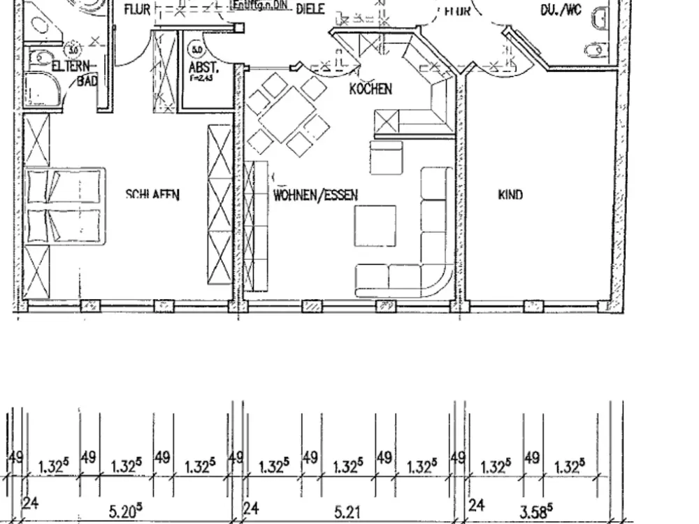 Heiligenhaus // Gemütliche helle 3-ZKB-Wohnung (203) zu vermieten