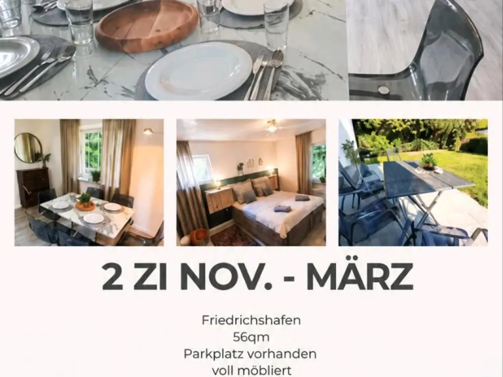 FIXED-TERM 2 ROOM APARTMENT ALL INCLUSIVE FROM NOVEMBER 2026