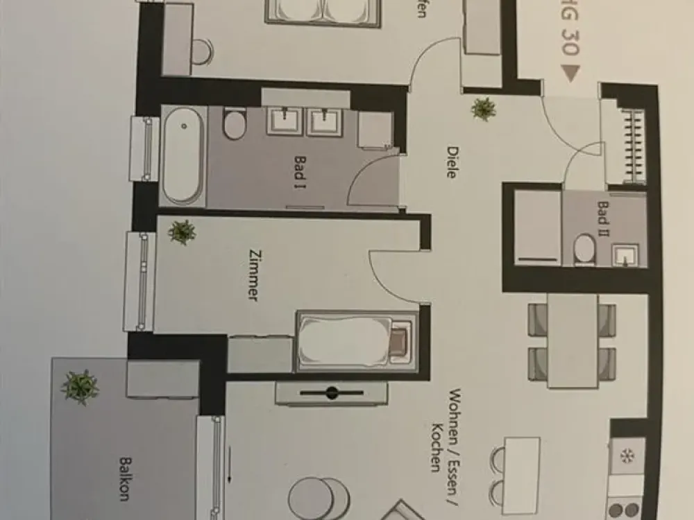 Feldrand Wohnung im Allmendäcker 2 - Sindelfingen/Maichingen