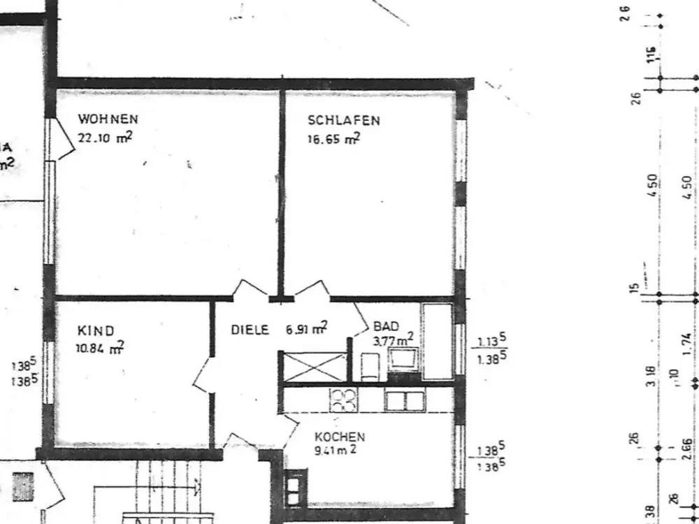 Moderne, frisch renovierte 3-Zimmer-Wohnung mit Loggia in Gehrden, Erstbezug nach Renovierung