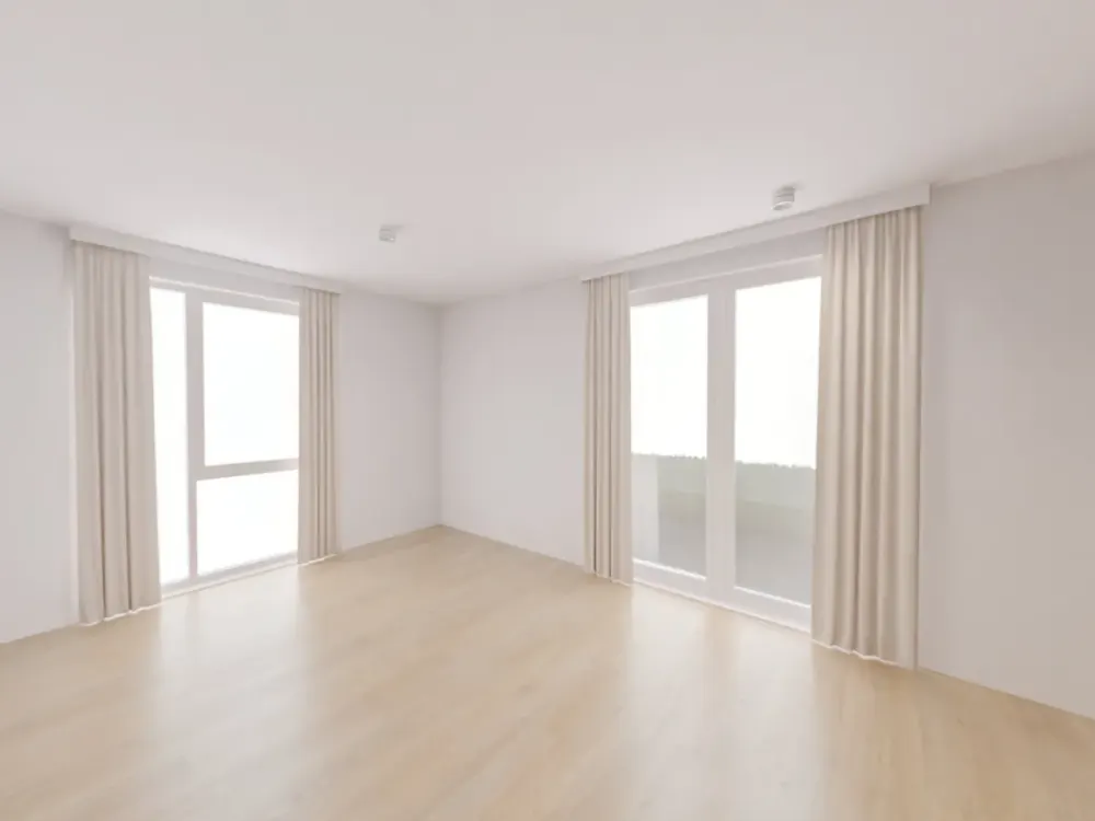 3-Room Standard with Exclusive Communal Areas: Padel Court, Fitness, Rooftop Terrace & More