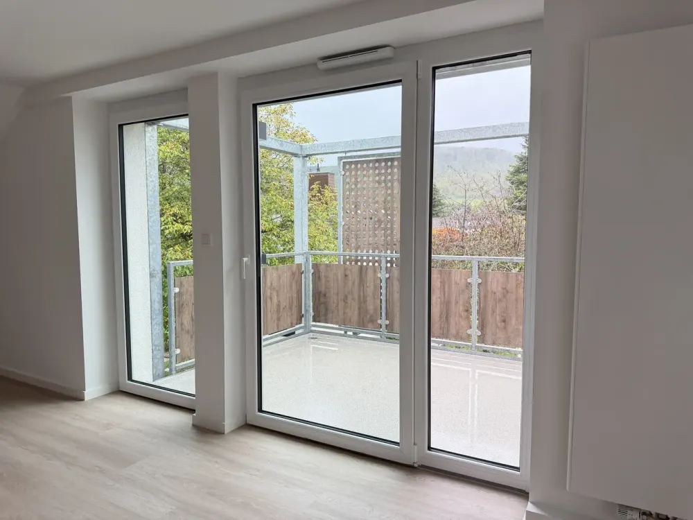 2-Room Attic Apartment with Balcony in Bad Driburg