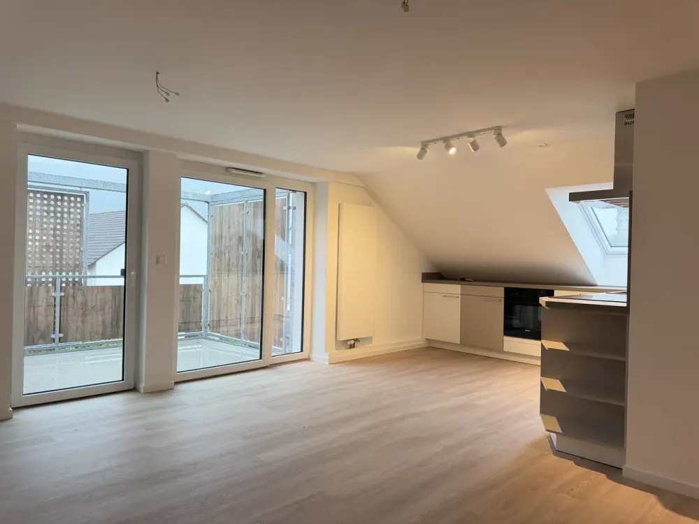 2-Room Attic Apartment with Balcony in Bad Driburg