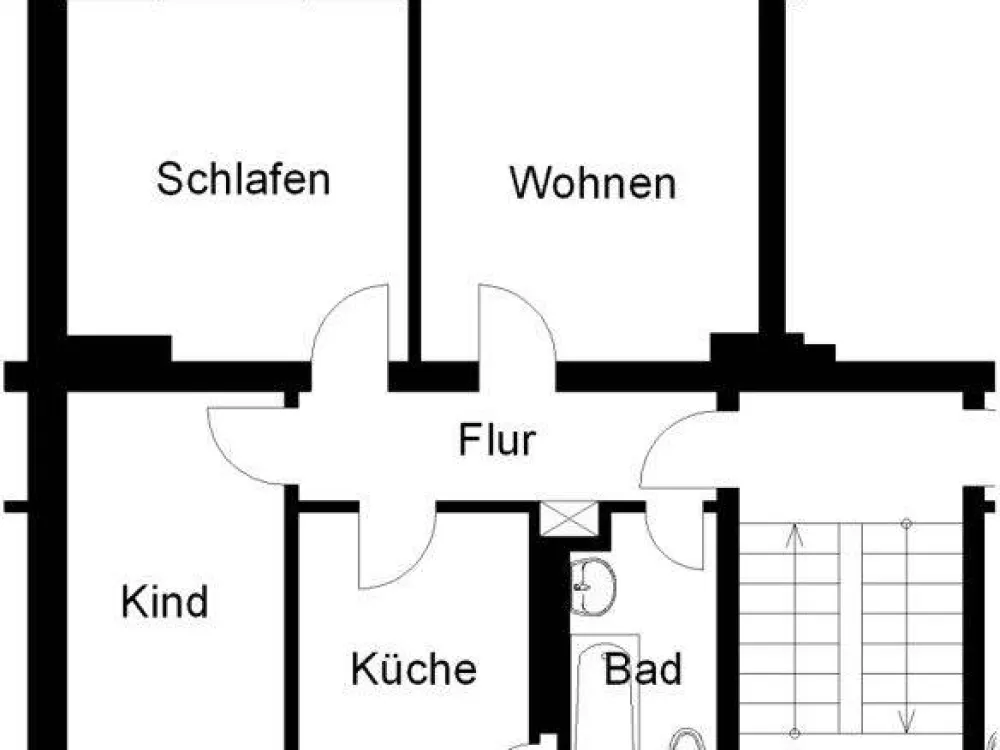 Schöne Wohnung: interessante 4,5-Zimmer-Wohnung