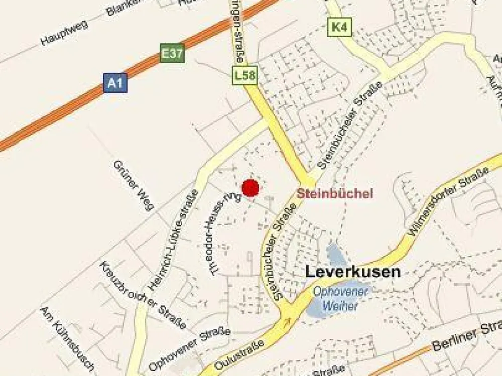 3-Zimmer-Wohnung mit Balkon in Leverkusen Steinbüchel