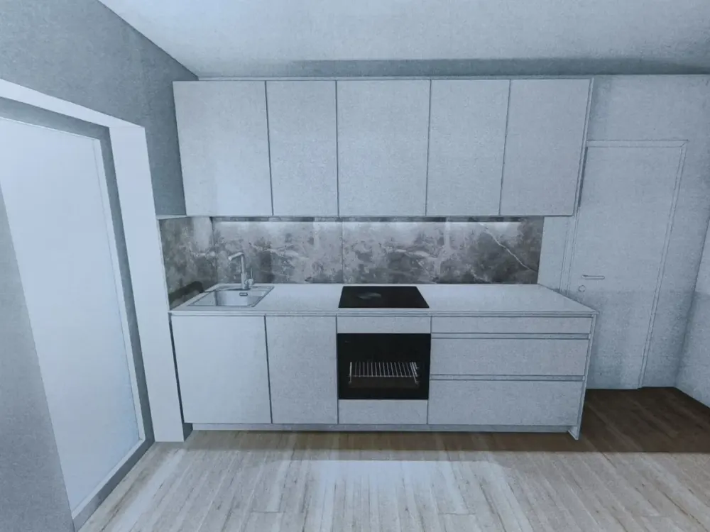 Jetzt vormerken: Erstbezug! 1-Zimmer-Wohnung in Gronsdorf (Haar), EBK, Balkon